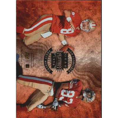 1996 Absolute Quad Series #26 William Floyd/Derek Loville/J.J.Stokes/Steve Young