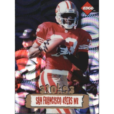 1996 Collector's Edge Holofoil #207 J.J. Stokes