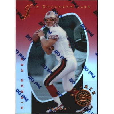 1997 Pinnacle Certified Mirror Red #122 Jim Druckenmiller
