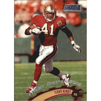 1997 Stadium Club First Day #300 Terry Kirby