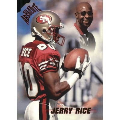 1998 Absolute Retail Red #28 Jerry Rice