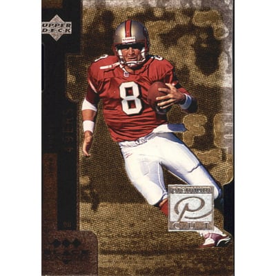 1998 Black Diamond Premium Cut Triple #PC19 Steve Young