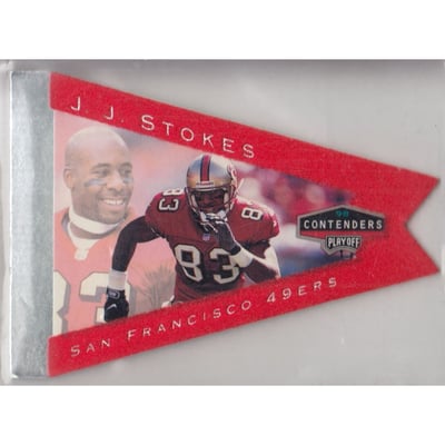 1998 Playoff Contenders Pennants Registered Exchange #84 J.J. Stokes