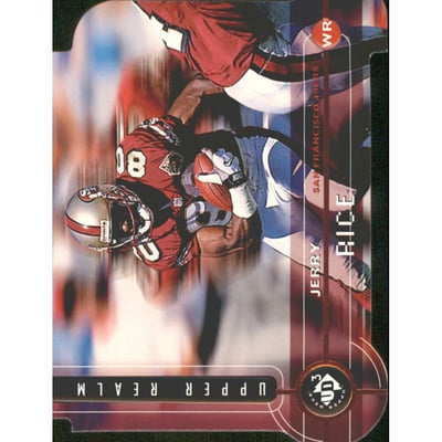 1998 UD3 Die Cuts #80 Jerry Rice UE