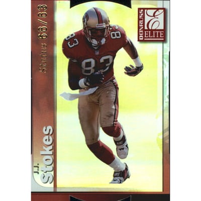 1999 Donruss Elite Status #83 J.J. Stokes/83