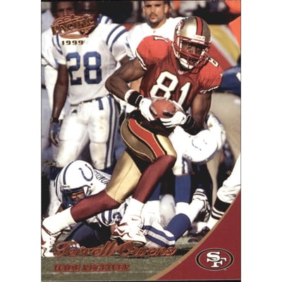 1999 Pacific Gold #360 Terrell Owens