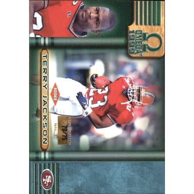 1999 Pacific Omega Platinum Blue #203 Terry Jackson