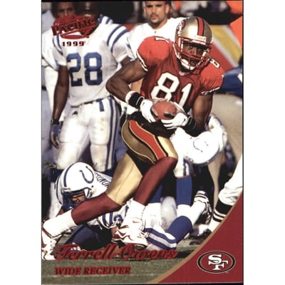 1999 Pacific Red #360 Terrell Owens
