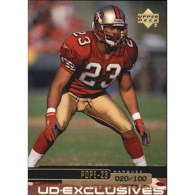 1999 Upper Deck Exclusives 100 #53 Marquez Pope