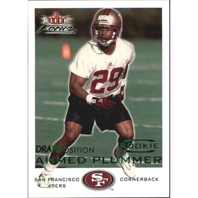 2000 Fleer Focus Draft Position #207 Ahmed Plummer/124