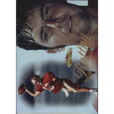 2000 Fleer Showcase Rookie Showcase Firsts #34 Tim Rattay