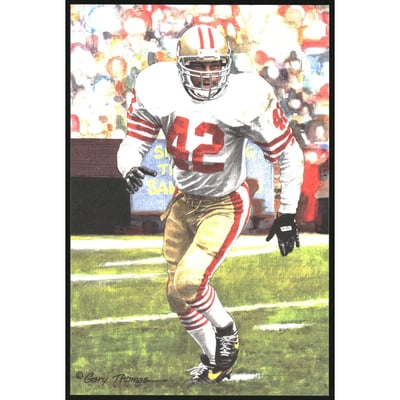 2000 Goal Line HOF #201 Ronnie Lott
