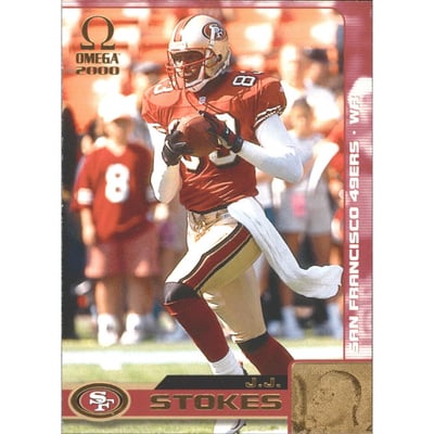 2000 Pacific Omega Gold #127 J.J. Stokes