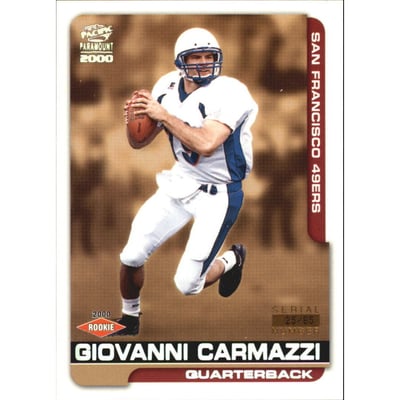 2000 Paramount HoloSilver #209 Giovanni Carmazzi