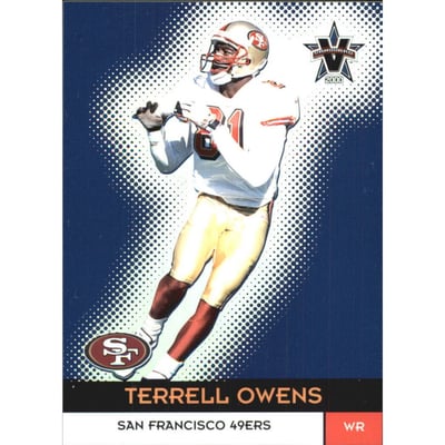 2000 Vanguard Premiere Date #114 Terrell Owens
