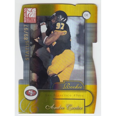 2001 Donruss Elite Status #165 Andre Carter/97