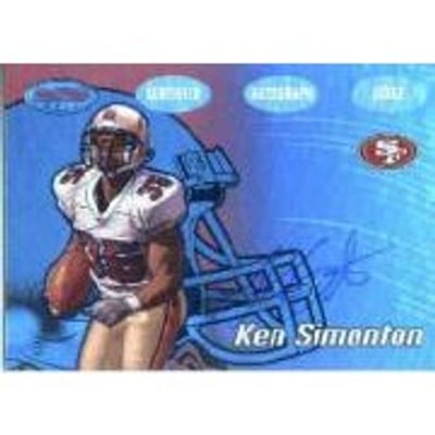 2002 Bowman's Best Blue #147 Ken Simonton AU