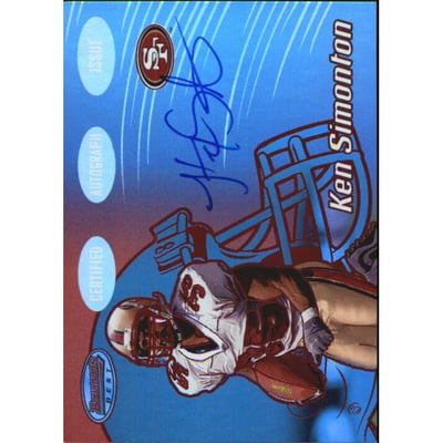 2002 Bowman's Best Red #147 Ken Simonton AU