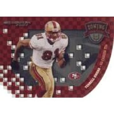 2002 Donruss Zoning Commission #ZC2 Terrell Owens