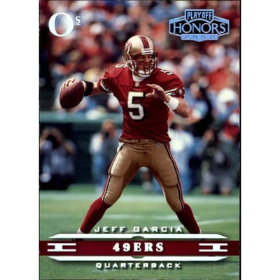 2002 Playoff Honors O's #80 Jeff Garcia