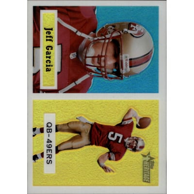 2002 Topps Heritage Retrofractors #62 Jeff Garcia