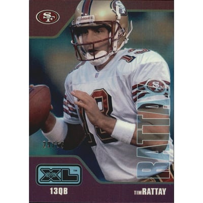 2002 Upper Deck XL Holofoil #413 Tim Rattay