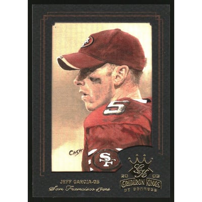 2003 Gridiron Kings Gold #84 Jeff Garcia