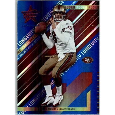 2004 Leaf Rookies and Stars Longevity Sapphire #212 Cody Pickett