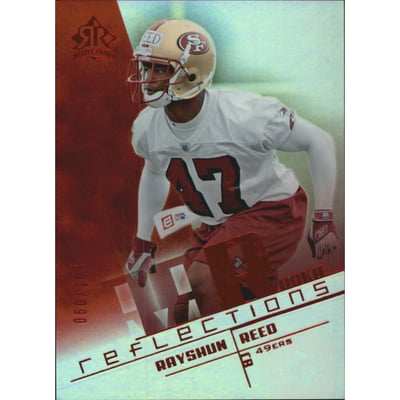 2004 Reflections Red #231 Rayshun Reed