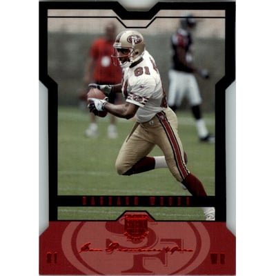 2004 SkyBox LE Black Border Red #89 Rashaun Woods