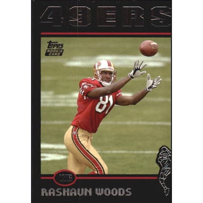 2004 Topps Black #355 Rashaun Woods