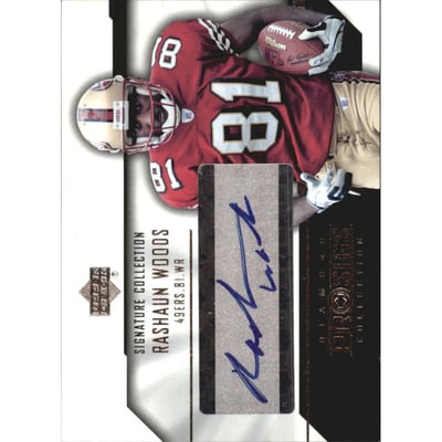 2004 UD Diamond Pro Sigs Signature Collection #SCRA Rashaun Woods