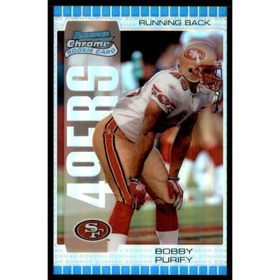 2005 Bowman Chrome Silver Refractors #192 Bobby Purify