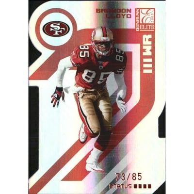 2005 Donruss Elite Status Red #80 Brandon Lloyd/85
