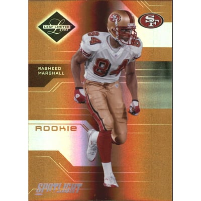 2005 Leaf Limited Bronze Spotlight #193 Rasheed Marshall
