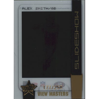 2005 Leaf Rookies and Stars Slideshow View Masters #SS21 Alex Smith QB