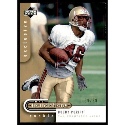 2005 Upper Deck Foundations Exclusive Gold #200 Bobby Purify