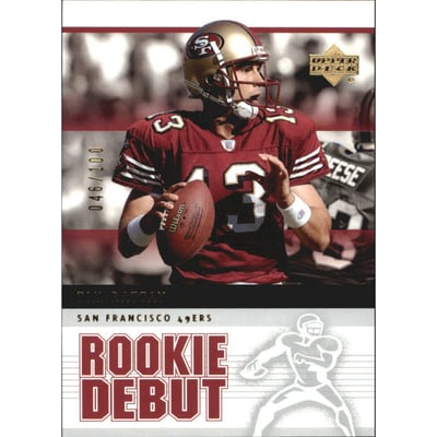 2005 Upper Deck Rookie Debut Gold 100 #83 Tim Rattay