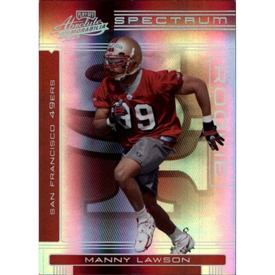 2006 Absolute Memorabilia Spectrum Silver #188 Manny Lawson