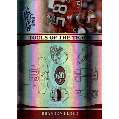2006 Absolute Memorabilia Tools of the Trade Red Spectrum #TOT20 Brandon Lloyd