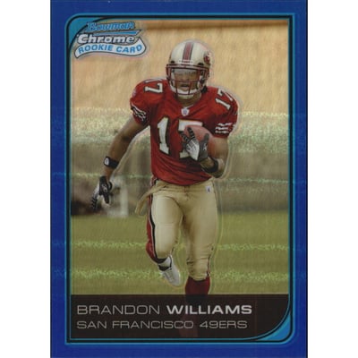 2006 Bowman Chrome Blue Refractors #264 Brandon Williams