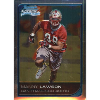 2006 Bowman Chrome Uncirculated Rookies #65 Manny Lawson