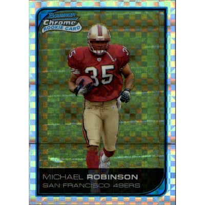 2006 Bowman Chrome Xfractors #259 Michael Robinson