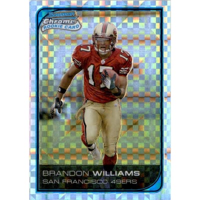 2006 Bowman Chrome Xfractors #264 Brandon Williams