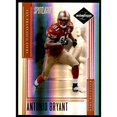 2006 Leaf Limited Bronze Spotlight #2 Antonio Bryant