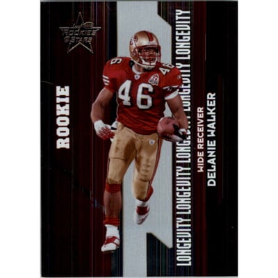 2006 Leaf Rookies and Stars Longevity Silver Parallel #231 Delanie Walker