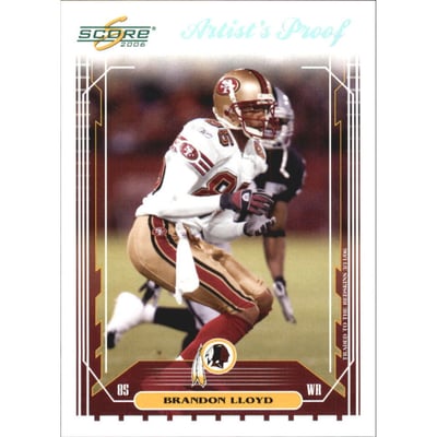 2006 Score Artist's Proof #236 Brandon Lloyd