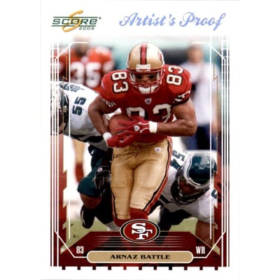 2006 Score Artist's Proof #239 Arnaz Battle