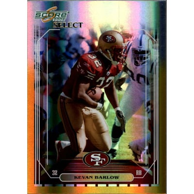 2006 Select Gold #237 Kevan Barlow