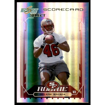 2006 Select Scorecard #426 Delanie Walker